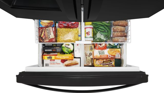 Whirlpool® 36 in. 24.7 Cu. Ft. Black Freestanding French Door Refrigerator-2