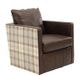 Best® Home Furnishings Field & Stream Home Heidi Leather Dark Brown Swivel Glider Chair-2