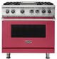 Viking® 5 Series 36'' Valentine Pro Style Dual Fuel Range with Griddle-0