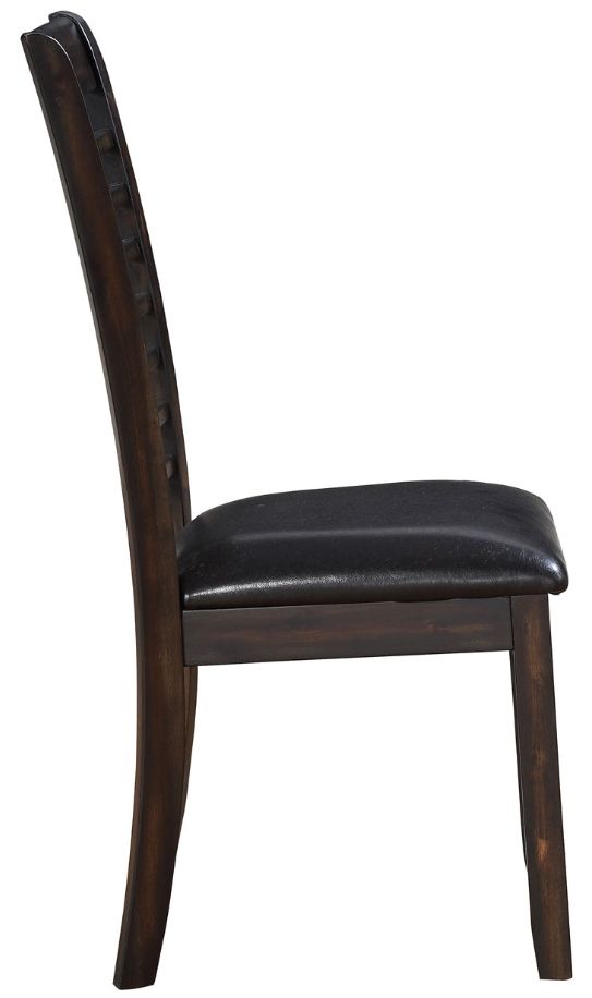 Steve Silver Co. Ally Antique Charcoal/Dark Brown Dining Side Chair-3