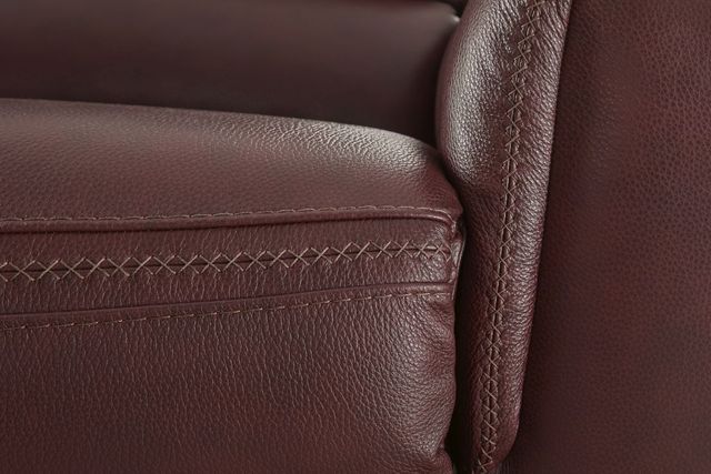 Signature Design by Ashley® Alessandro Garnet Power Reclining Sofa with Adjustable Headrest-6
