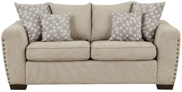 Homelegance® Silverthorne Light Brown Loveseat-2
