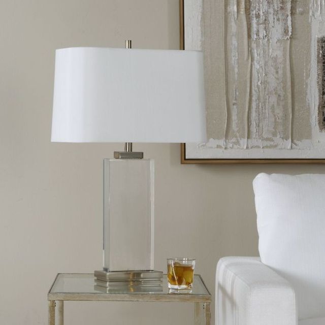 Uttermost® Genevieve Clear Table Lamp-1