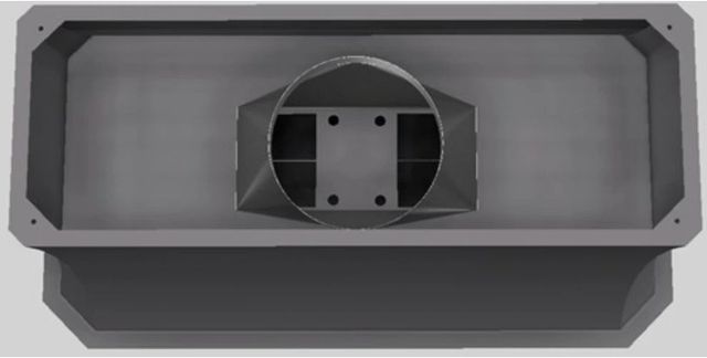 Vent-A-Hood® Designer Series 54" Gunsmoke Island Range Hood-2