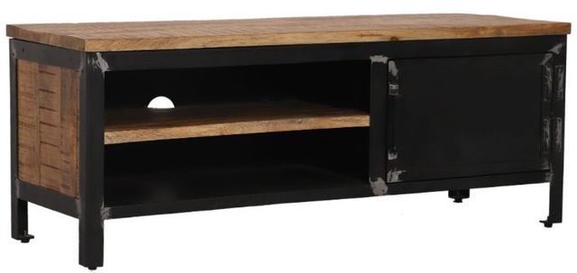 Jaipur Furniture Induse Black/Brown Small TV Unit-0