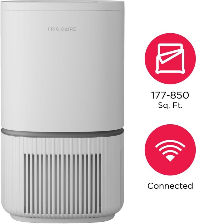 Frigidaire® 25 Watt White PureA300™ HEPA Air Purifier with Wi-Fi-2