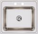 Elkay Lustertone® Classic Lustrous Satin 25" x 22" x 10-3/8" 2-Hole Single Bowl Drop-In Sink with Perfect Drain®-1