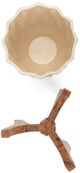 A & B Home Beige/Brown Planters-3