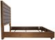 Michael Amini® Brooklyn Walk Burnt Umber/Gray Eastern King Upholstered Panel Bed-3