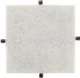 Currey & Company White Flying Marble Drinks Table with Black Iron Frame-1