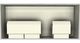 Vent-A-Hood® 48" Biscuit Contemporary Wall Mounted Range Hood-3