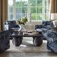 Uttermost® Kasson Distressed Black Coffee Table-1