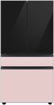 Samsung Bespoke 36" Pink Glass French Door Refrigerator Bottom Panel-4