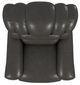 La-Z-Boy® Randell Dark Chocolate Leather Power Rocking Recliner with Headrest and Lumbar-4