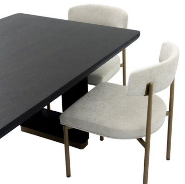 YHD Charcoal Harmony Dining Table-1