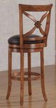 American Woodcrafters Provence Black/Light Oak 34" Barstool-2
