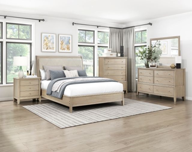 Homelegance® Cotterill Beige Nightstand-1