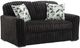 Signature Design by Ashley® Midnight-Madness Onyx Loveseat-0