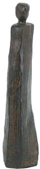 A & B Home Rustic Brown Polyresin Human Figurine-3