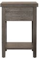 Liberty Furniture Modern Farmhouse Dusty Charcoal Side Table-2