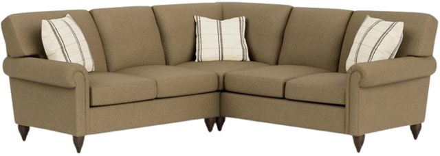 Flexsteel® Customizable Moxy 2-Piece Modular Sectional with Formal Panel Roll Arm-0