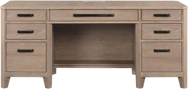 Parker House® Breckenridge Medium Brown 68" Executive Desk-2