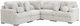 Signature Design by Ashley® Cuddle Plush 5-Piece Arctic Curved Sectional-0