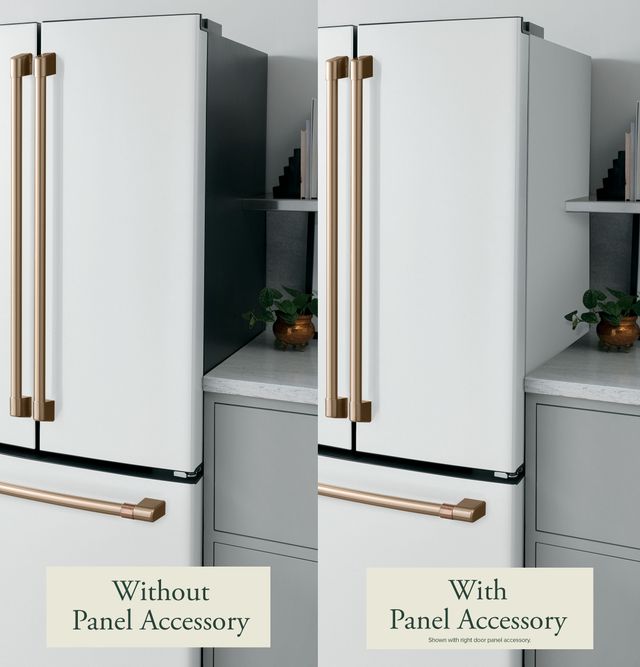 Café™ Matte White Refrigeration Side Panel, Counter Depth-Left-2