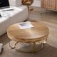 Northfield Living Gold/Natural Coffee Table-2