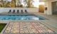 KAS Rugs Calla Ivory/Multi Aztec 5'x7' Area Rug-5