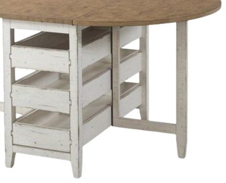 Legacy Classic Coming Home Brown Counter Table with Chalk Base-1