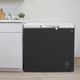 Kenmore® 30" 7 Cu. Ft. Black & Stainless Steel Garage Ready Locking Chest Freezer-2