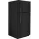 GE® 18.0 Cu. Ft. Black Top Freezer Refrigerator-1