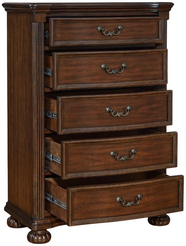 Signature Design by Ashley® Lavinton Brown 5-Drawer Chest-3