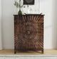 Classic Home Vivienne Bark Brown Bar Cabinet-1