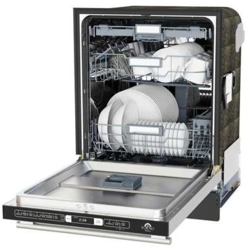 FORNO® Romano Espresso 24" Stainless Steel Top Control Built In Dishwasher -4