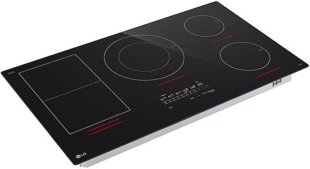 LG 36" Black Smart Induction Cooktop with UltraHeat™ 5.0kW Element-3