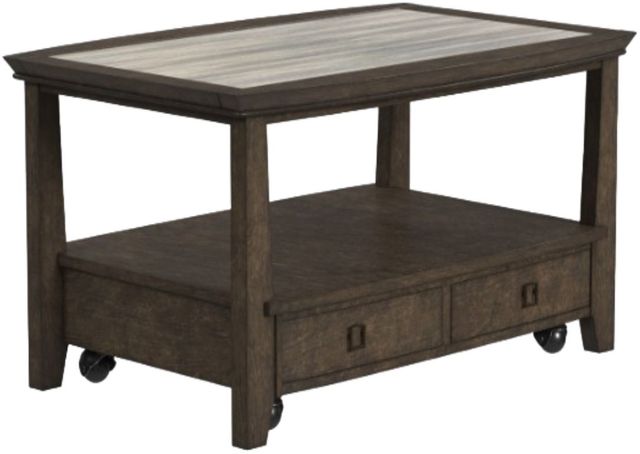 Null Furniture Woodmill Sable Rectangular Cocktail Table-0