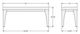 Amisco Customizable Upright 44" Upholstered Bench-3