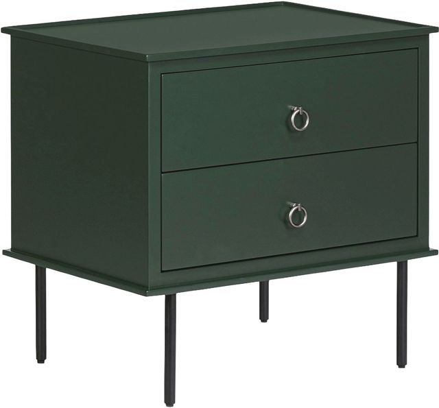 Moe's Home Collection Reagan Deep Green Nightstand-0