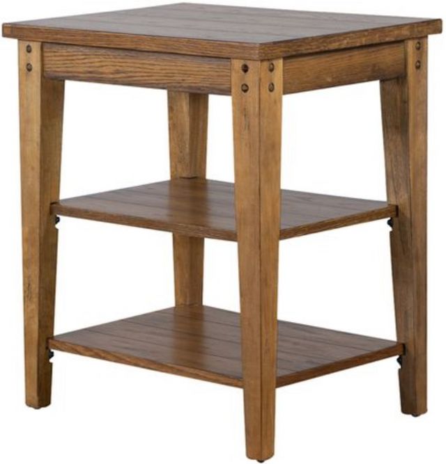Liberty Furniture Lake House Oak Tiered Table-0