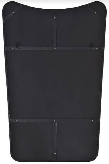 Renwil® Nashua Matte Black Accent Mirror-2