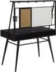 Coaster® Jessie Black/Gunmetal Writing Desk-2
