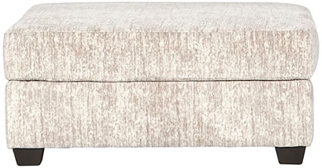 Hughes Furniture® 13500 Galactic Parchment Ottoman-0