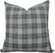 Livia Farmhouse Light Gray/Dark Gray Decorative Pillow-0