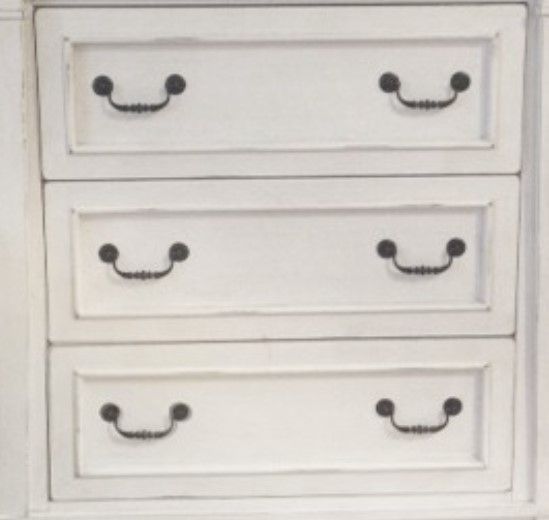 American Wholesale Furniture Stoney Creek White Chest-2