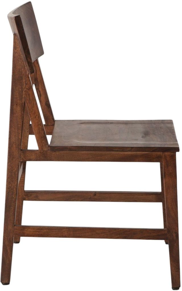 Home Trends & Design London Loft Walnut Dining Chair-3