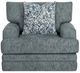 Franklin™ Emerald Matcha Teal Swivel Chair-1