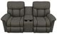 La-Z-Boy® Mateo Midnight Power Wall Reclining Loveseat with Console and Headrest-1