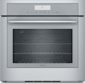 front view of the Thermador® Masterpiece® 30" Stainless Steel Single Electric Wall Oven